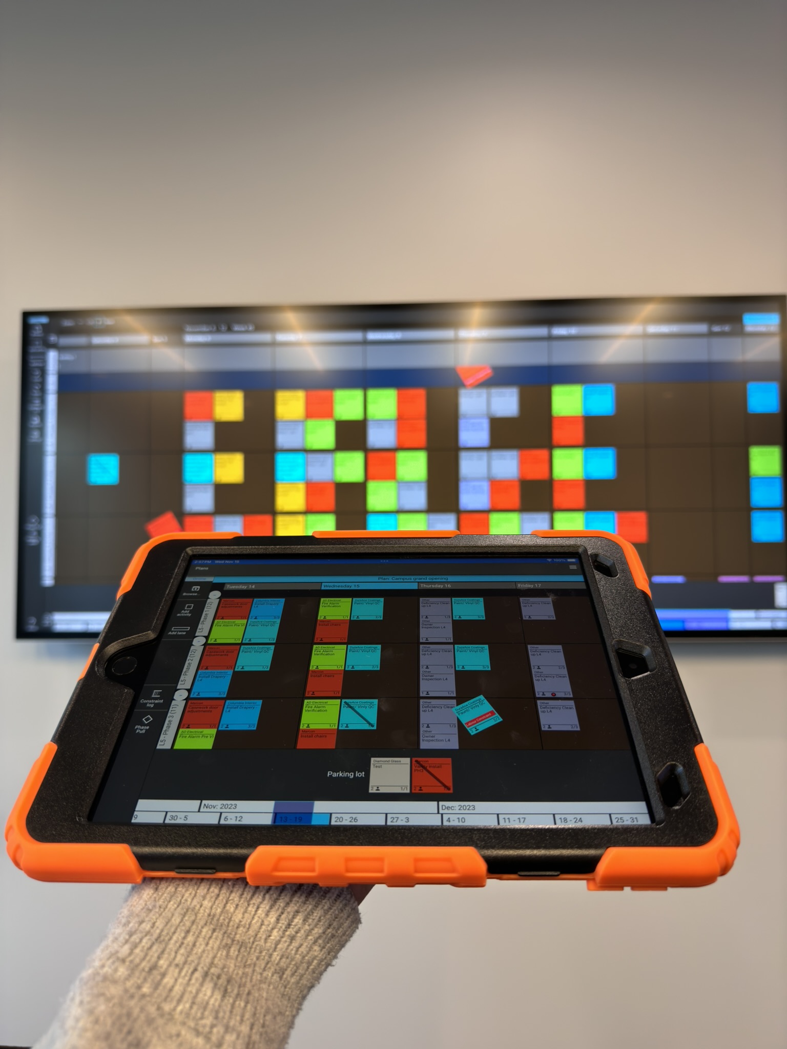screenshot of Nialli Visual Planner